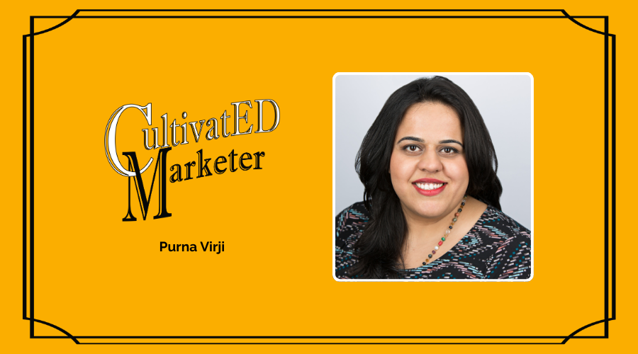 CultivatED Marketer Ep. 39 —  Sharing Engaging Expertise on LinkedIn with Purna Virji